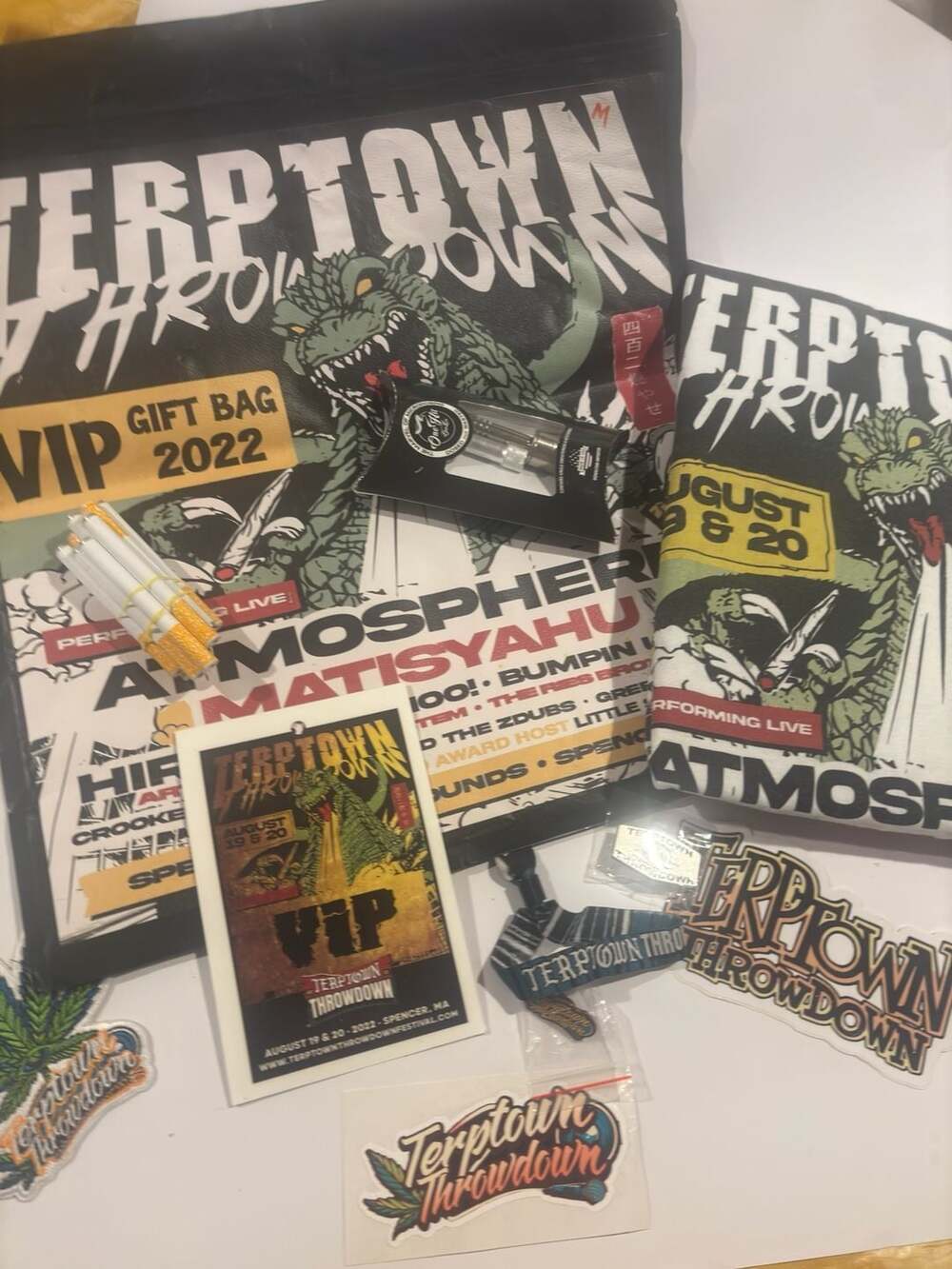 Terptown Throwdown 2022 VIP Festival Gift Bag Bundle